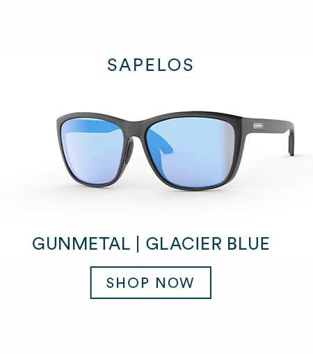 Sapelos Gunmetal Glacier Blue