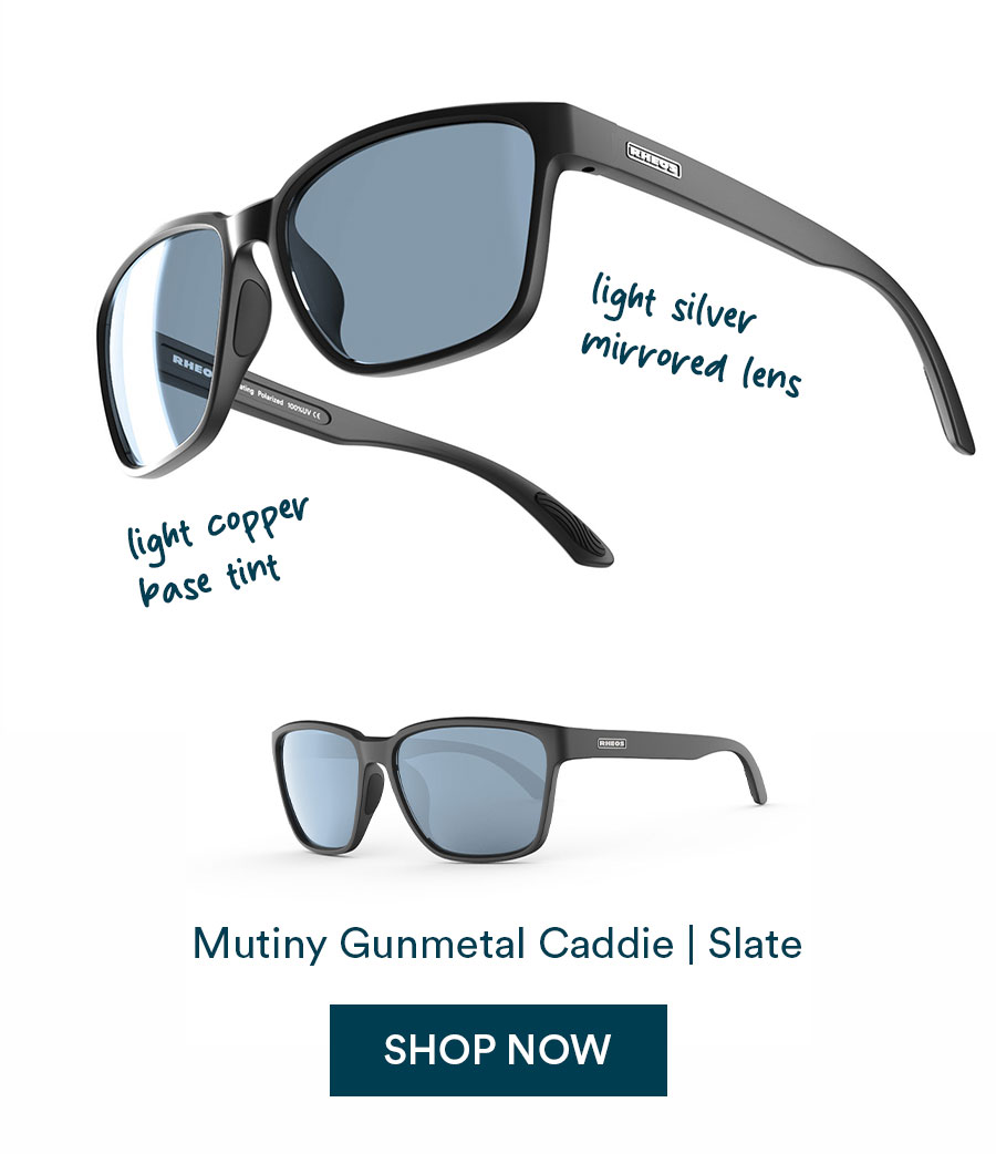 Mutiny Gunmetal Caddie Slate Sunglasses