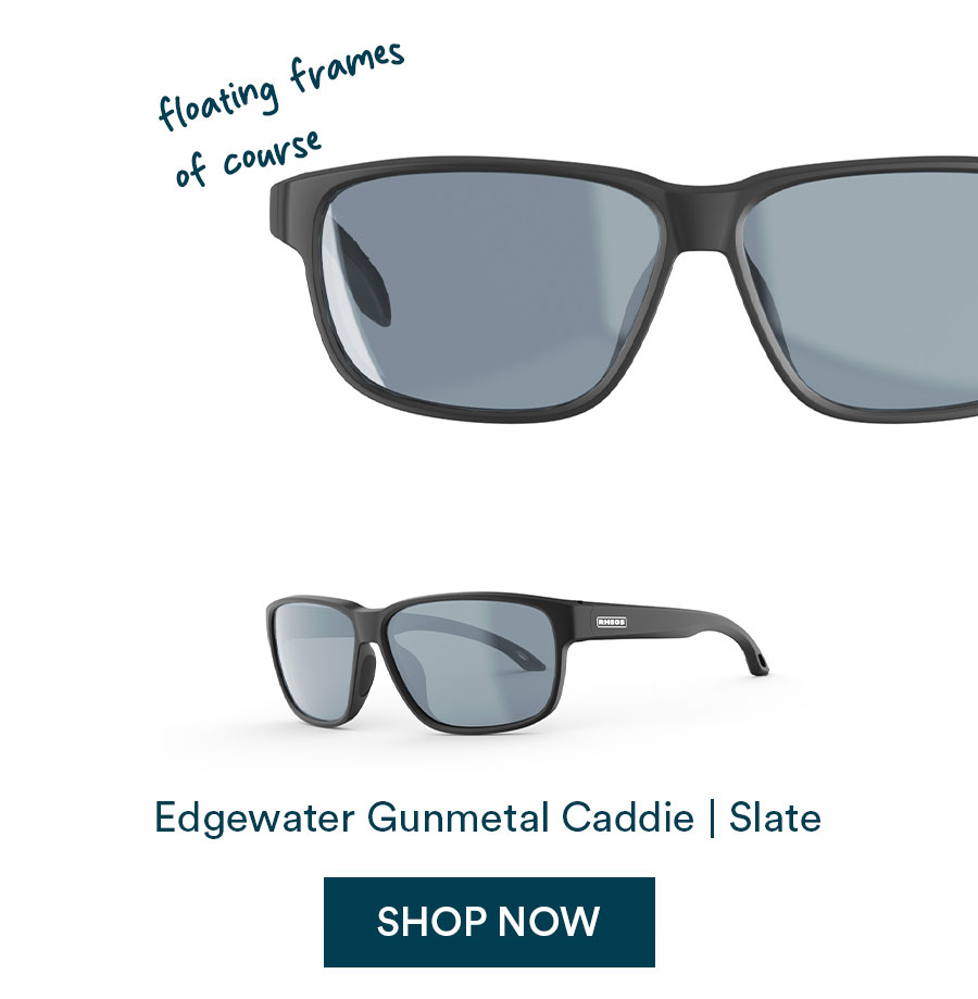 Edgewater  Gunmetal Caddie Slate Sunglasses