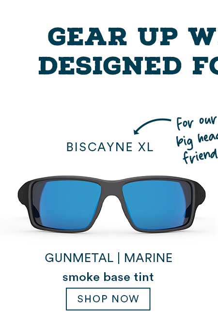 Biscayne XL Gunmetal Marine